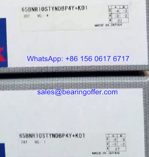 65BNR10STYNDBP4Y+K01 Spindle Bearing 65*100*18 Ball Bearing - Stock for Sale