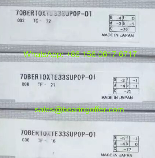 70BER10XTE33SUP0P-01 Spindle Bearing 70*110*20 Ball Bearing - Stock for Sale