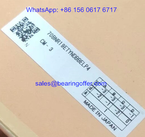 70BNR19ETYNDBBELP4 Spindle Bearing 70*100*16 Ball Bearing - Stock for Sale