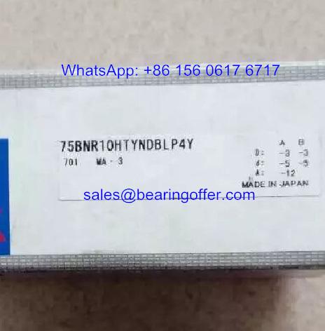 75BNR10HTYNDBLP4Y Spindle Bearing 75*115*20 Ball Bearing - Stock for Sale