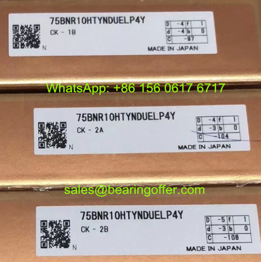75BNR10HTYNDUELP4Y Spindle Bearing 75x115x20 Ball Bearing - Stock for Sale