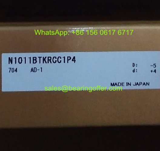 N1011BTKRCC1P4 Spindle Bearing 55x90x18 Roller Bearing - Stock for Sale