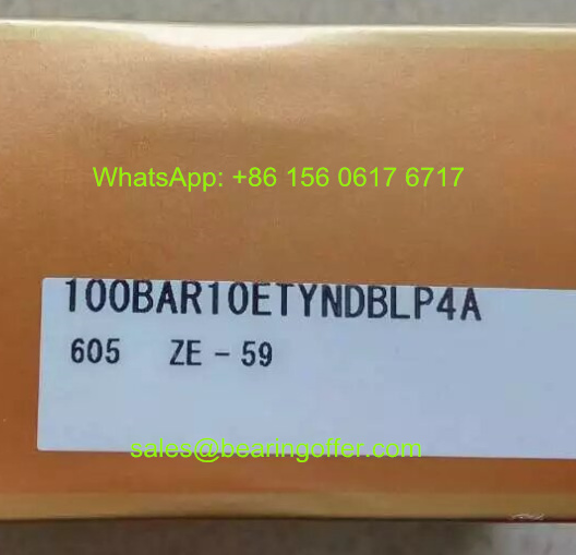 100BAR10ETYNDBLP4A Spindle Bearing 100x150x45 Ball Bearing 100BAR10E - Stock for Sale
