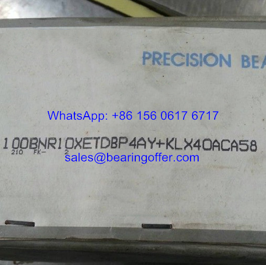 100BNR10XETDBP4A+KLX4OACA58 Spindle Bearing 100x150x24mm - Stock for Sale
