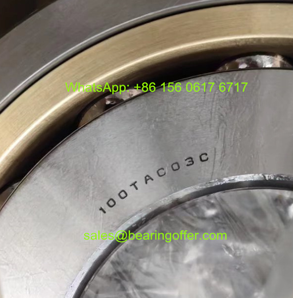 100TAC03C Spindle Bearing 100x215x47 Ball Bearing 100TAC03CSUC2PN5D - Stock for Sale