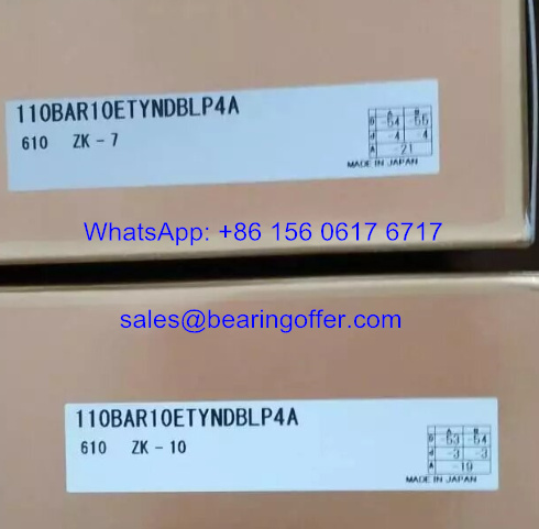 110BAR10ETYNDBLP4A Spindle Bearing 110x170x54 Ball Bearing 110BAR10E - Stock for Sale