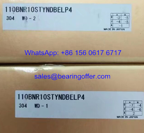 110BNR10STYNDBELP4 Spindle Bearing 110x170x56 Ball Bearing 110BNR10 - Stock for Sale