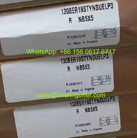 130BER19STYNSUELP3 Spindle Bearing 130*180*24 Ball Bearing 130BER19S - Stock for Sale
