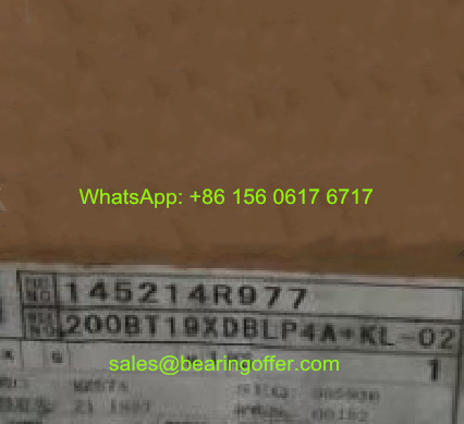 200BT19XDBLP4A+KL-02 Spindle Bearing 200BT19X Ball Bearing 200BT19 - Stock for Sale