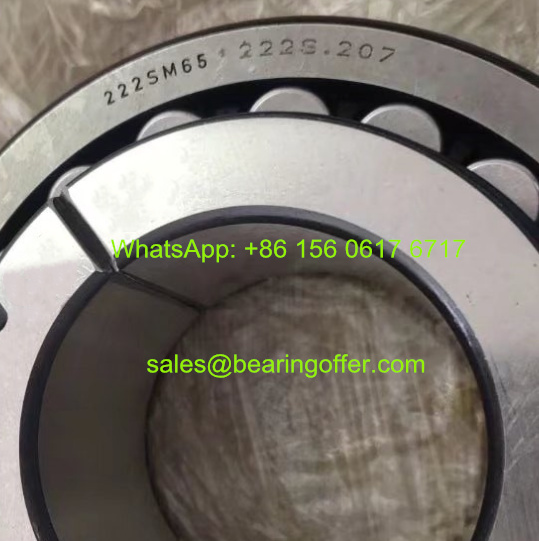 222SM65 Split Spherical Roller Bearing 65x130x60 Rolling Bearing 222S.207 - Stock for Sale