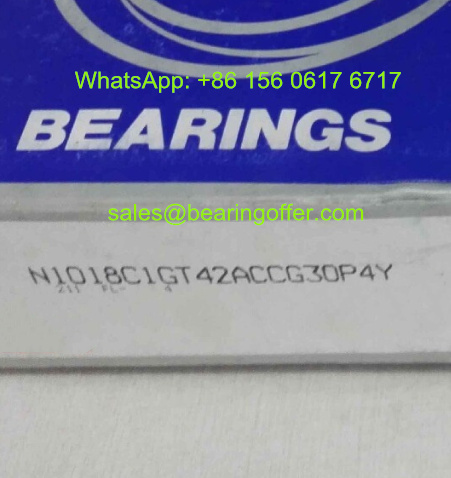 N1018C1GT42ACCG30P4Y Spindle Bearing N1018C1G CCG30P4Y Roller Bearing - Stock for Sale