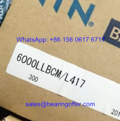 6000LLBCM/L417 Deep Groove Ball Bearing 10x26x8mm - Stock for Sale