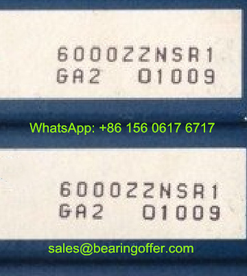 6000ZZNSR1 Deep Groove Ball Bearing 10x26x8mm - Stock for Sale