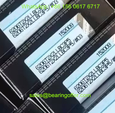 6206T2X2LLBC3P5 Deep Groove Ball Bearing 30x62x16mm - Stock for Sale