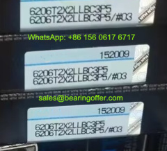 6206T2X2LLBC3P5 Deep Groove Ball Bearing 30x62x16mm - Stock for Sale