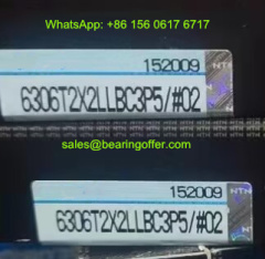 6306T2X2LLBC3P5 Deep Groove Ball Bearing 30x72x19mm - Stock for Sale