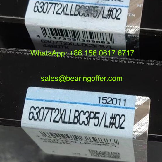 6307T2XLLBC3P5 Deep Groove Ball Bearing 35x80x21mm - Stock for Sale