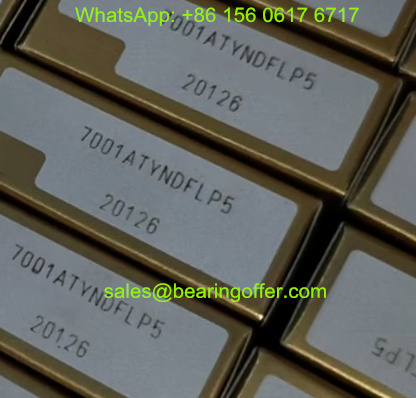 7001ATYNDFLP5 Spindle Bearing 12x28x8 Ball Bearing 7001A - Stock for Sale