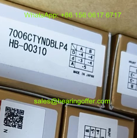 7006CTYNDBLP4 Spindle Bearing 30x55x13 Ball Bearing 7006C - Stock for Sale