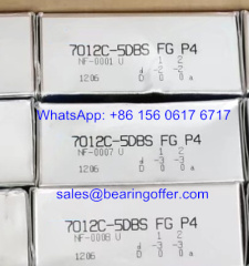 7012C-5DBS FG P4 Spindle Bearing 60x95x18 Ball Bearing 7012C - Stock for Sale