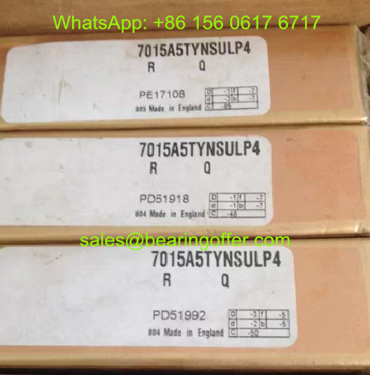 7015A5TYNSULP4 Spindle Bearing 75x115x20 Ball Bearing 7015A5 - Stock for Sale