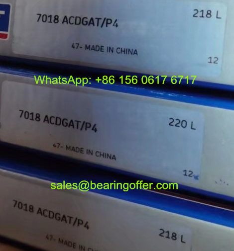 7018ACDGAT/P4 Spindle Bearing 90*140*24 Ball Bearing 7018ACD - Stock for Sale