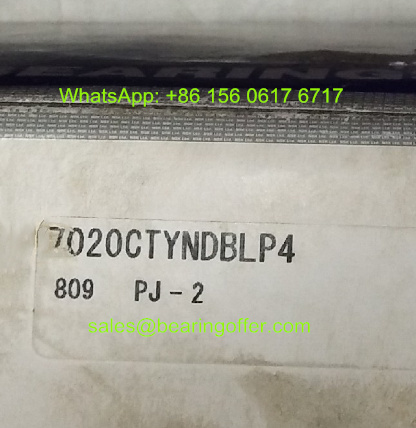 7020CTYNDBLP4 Spindle Bearing 100x150x24 Ball Bearing 7020C - Stock for Sale