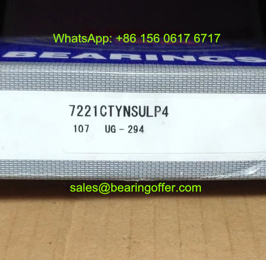 7221CTYNSULP4 Spindle Bearing 105x190x36 Ball Bearing 7221C - Stock for Sale