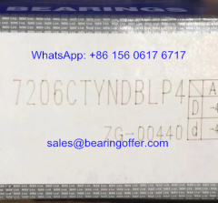 7206CTNYDBLP4 Spindle Bearing 30x62x32 Ball Bearing 7206C - Stock for Sale