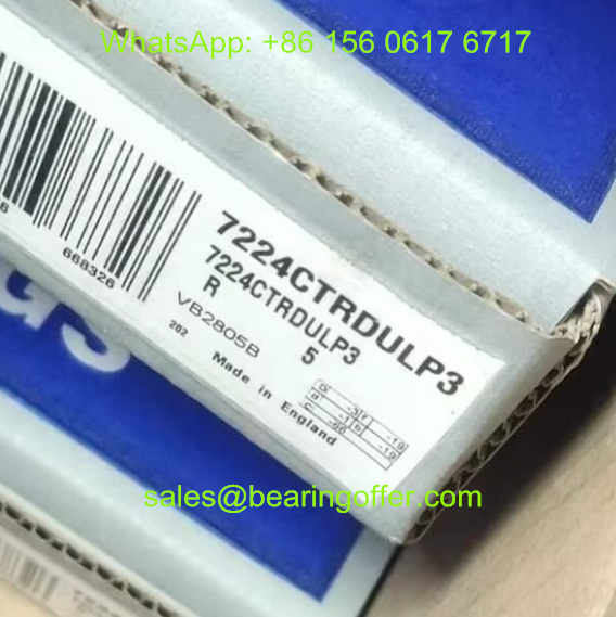 7224CTRDULP3 Spindle Bearing 120x215x40 Ball Bearing 7224C - Stock for Sale
