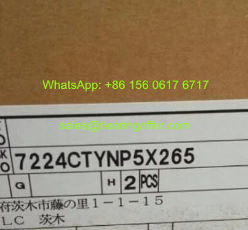7224CTYNP5X265 Angular Contact Bearing 120*215*40 Ball Bearing - Stock for Sale