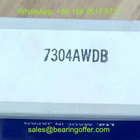 7304AWDB Spindle Bearing 20x52x15 Ball Bearing 7304AW - Stock for Sale