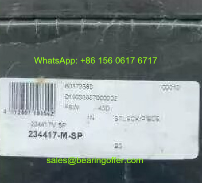 234417-M-SP Thrust Bearing 85x130x54 Ball Bearing 234417 - Stock for Sale