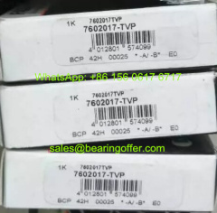 7602017-TVP Angular Contact Bearing 17x40x12 Ball Bearing 7602017TVP - Stock for Sale