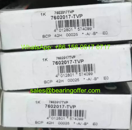 7602017-TVP Angular Contact Bearing 17x40x12 Ball Bearing 7602017TVP - Stock for Sale