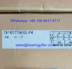 7916CTYNDULP4 Spindle Bearing 80x110x16 Ball Bearing 7916C - Stock for Sale