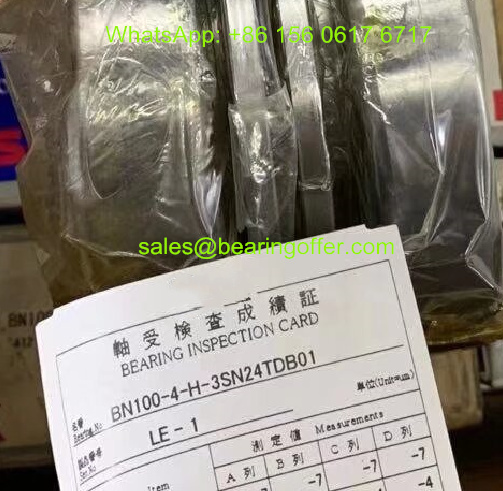 BN100-4 Spindle Bearing BN100-4-H-3SN24TDB01 Ball Bearing - Stock for Sale