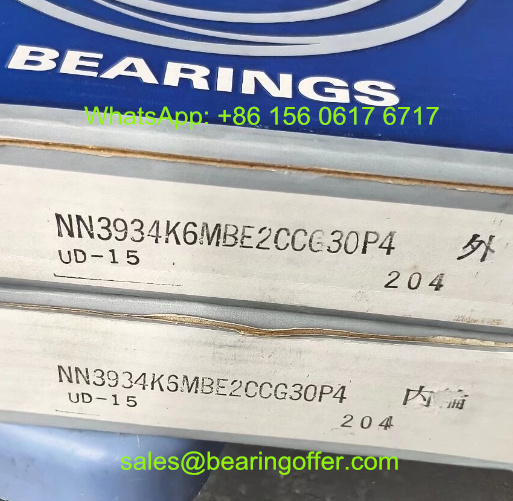 NN3934K6MBE2CCG30P4 Spindle Bearing 170x230x45 Roller Bearing NN3934 - Stock for Sale