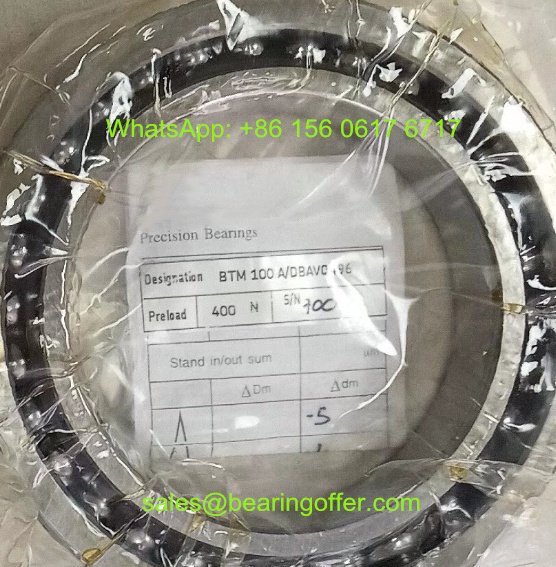 BTM100A/DBAVQ496 Thrust Bearing 130x200x63 Ball Bearing - Stock for Sale
