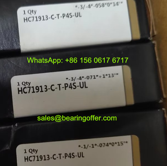 HC71913-C-T-P4S-UL Spindle Bearing 65x90x13 Ball Bearing - Stock for Sale