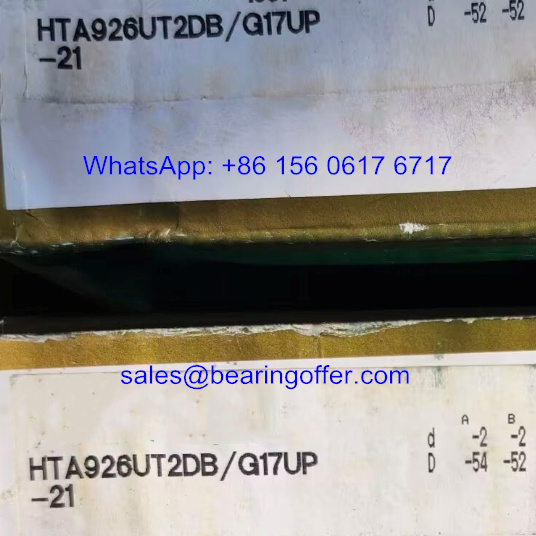 HTA926UT2DB/G17UP-21 Spindle Bearing 130x180x22.5 Ball Bearing HTA926 - Stock for Sale
