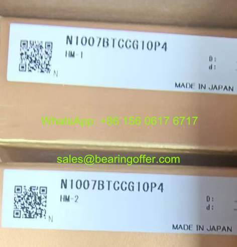 N1007BTCC10P4 Spindle Bearing 35*62*14 Roller Bearing - Stock for Sale