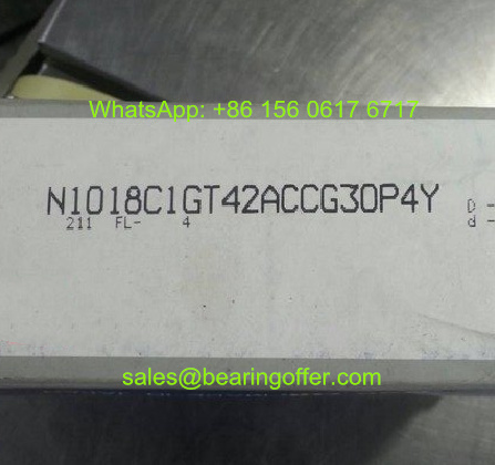 N1018C1GT42ACCG30P4Y Spindle Bearing N1018C1G CCG30P4Y Roller Bearing - Stock for Sale