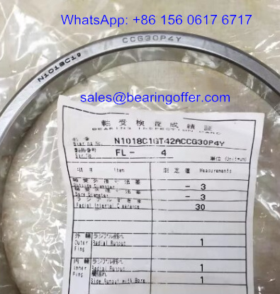 N1018C1GT42ACCG30P4Y Spindle Bearing N1018C1G CCG30P4Y Roller Bearing - Stock for Sale
