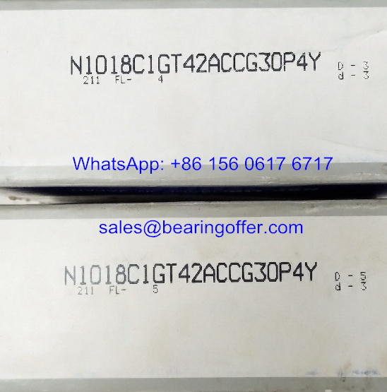N1018C1GT42ACCG30P4Y Spindle Bearing N1018C1G CCG30P4Y Roller Bearing - Stock for Sale