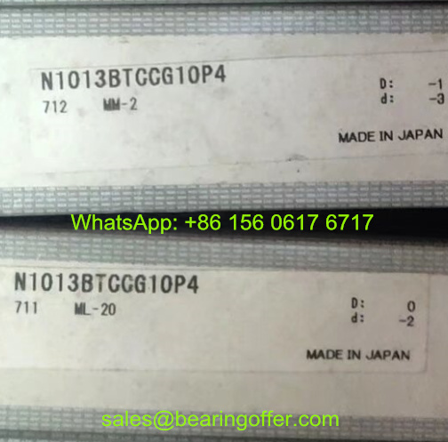 N1013BTCCG10P4 Spindle Bearing N1013CCG10P4 Roller Bearing - Stock for Sale