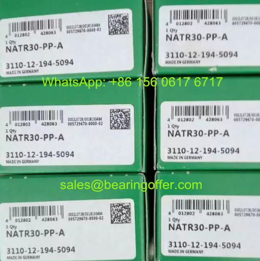 NATR30-PP-A Cam Follower Bearing 30x62x29 Roller Bearing NATR30 - Stock for Sale