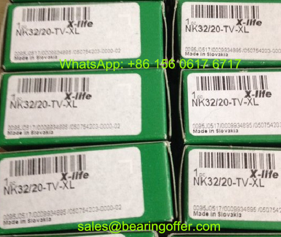 NK32/20-TV-XL Needle Roller Bearing 32x42x20 Rolling Bearing NK32/20 - Stock for Sale