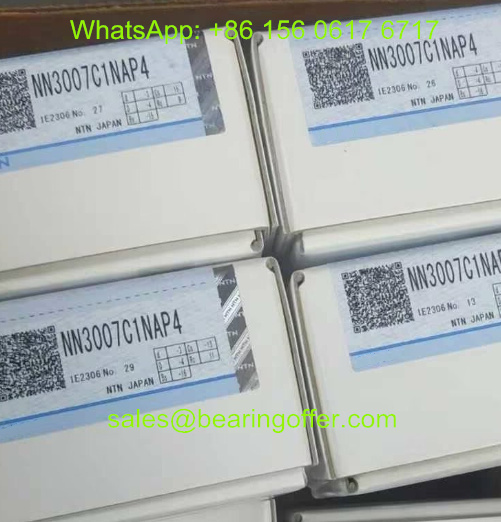 NN3007C1NAP4 Spindle Bearing 35x62x20 Roller Bearing NN3007 - Stock for Sale