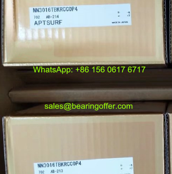 NN3016TBKRCC0P4 Spindle Bearing 80x125x34 Roller Bearing NN3016TB - Stock for Sale
